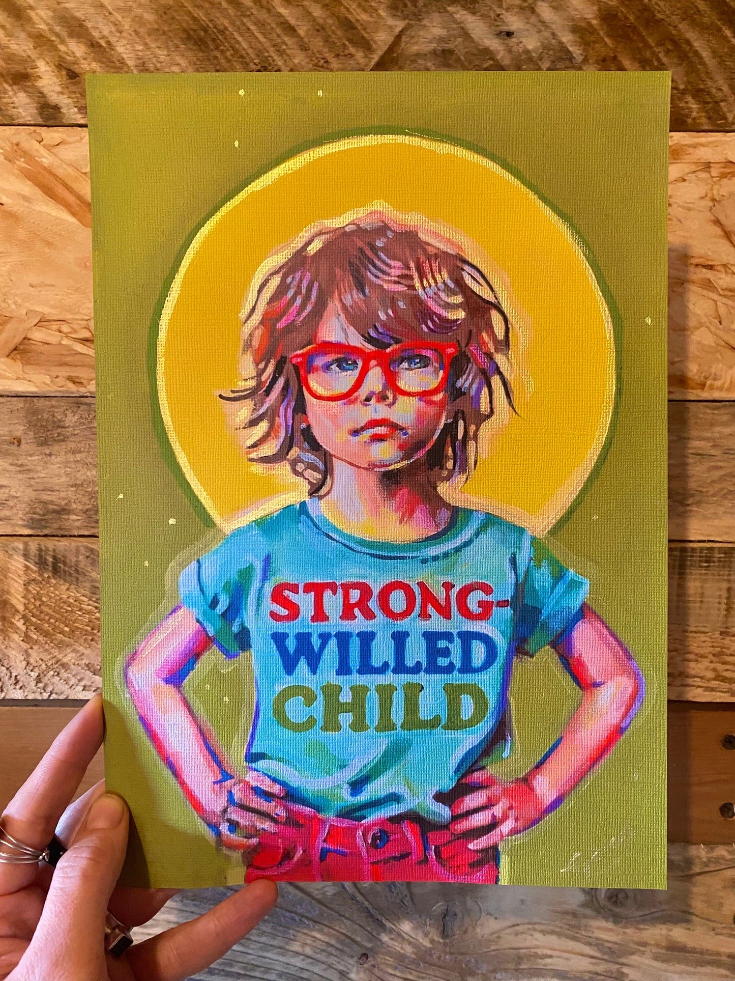 Strong-Willed Child Print
