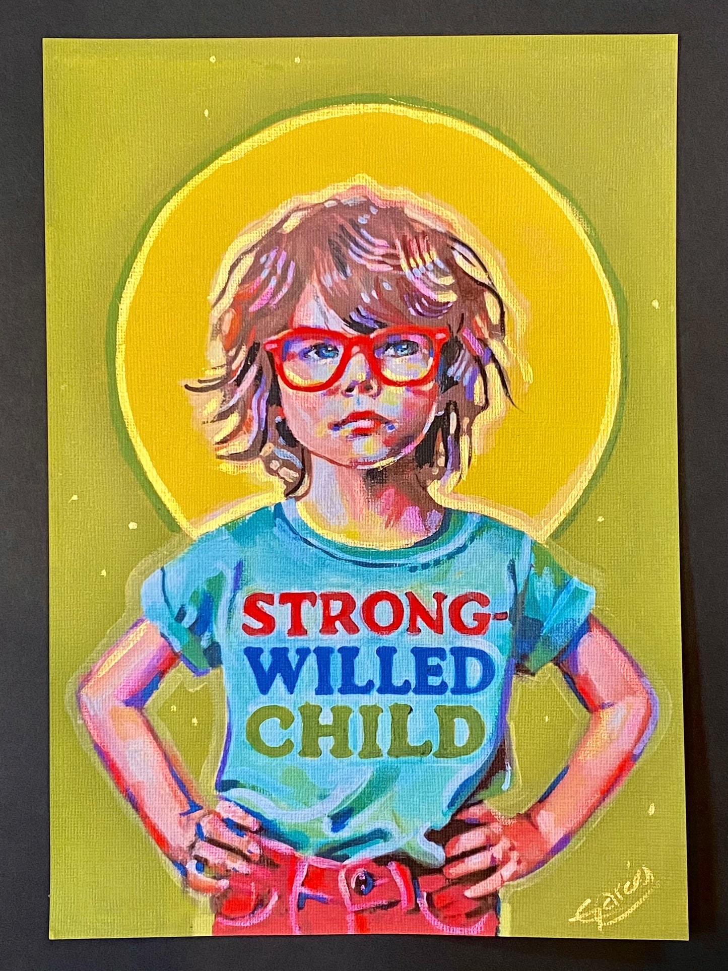 Strong-Willed Child Print