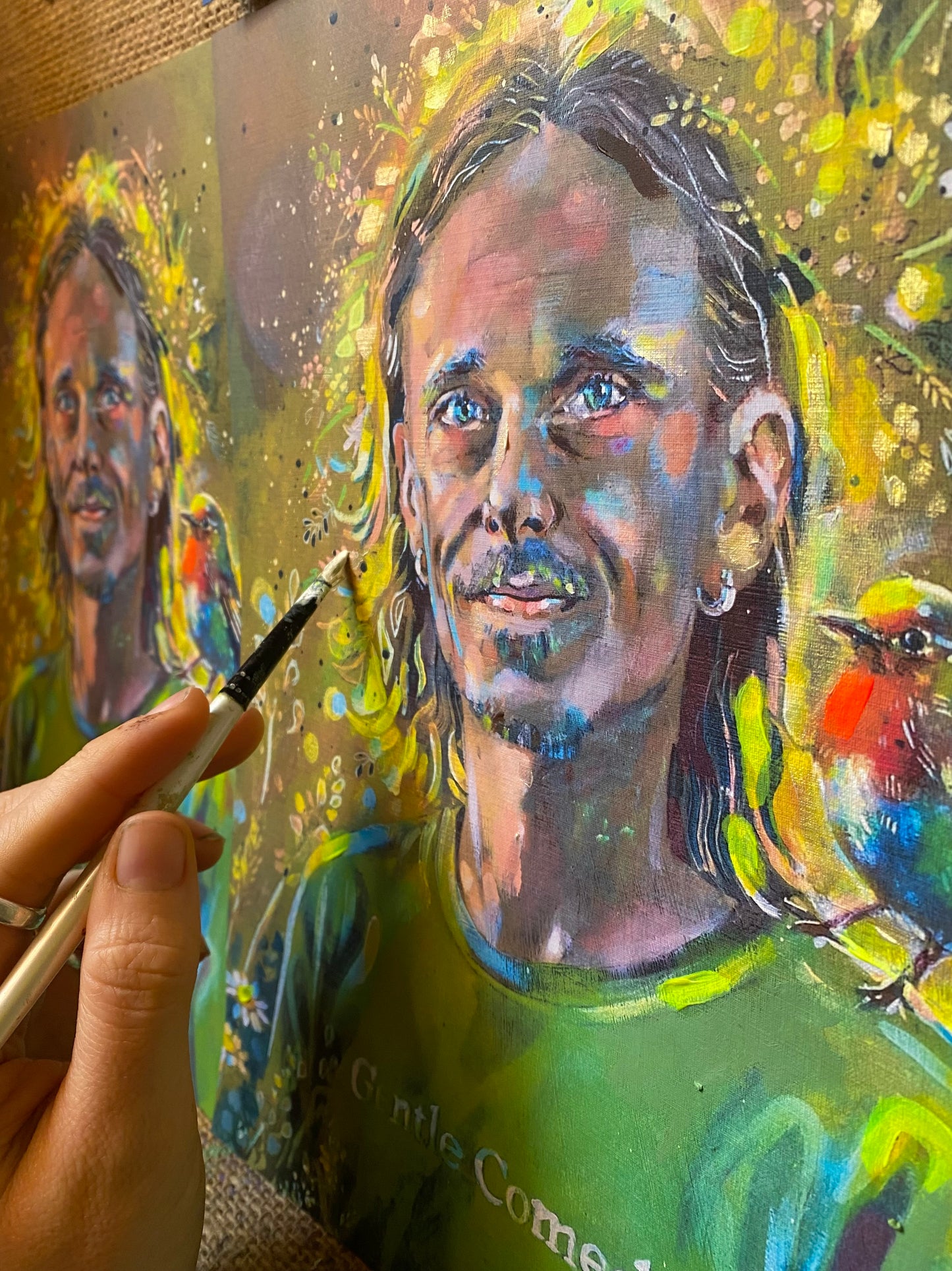 Mackenzie Crook, Gentle Comedy (A4 print)