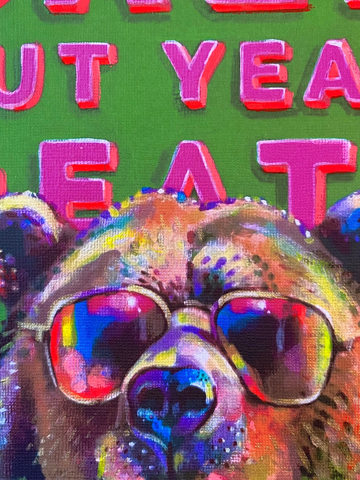 Keep Calm, But Yeah Death (A4 print)