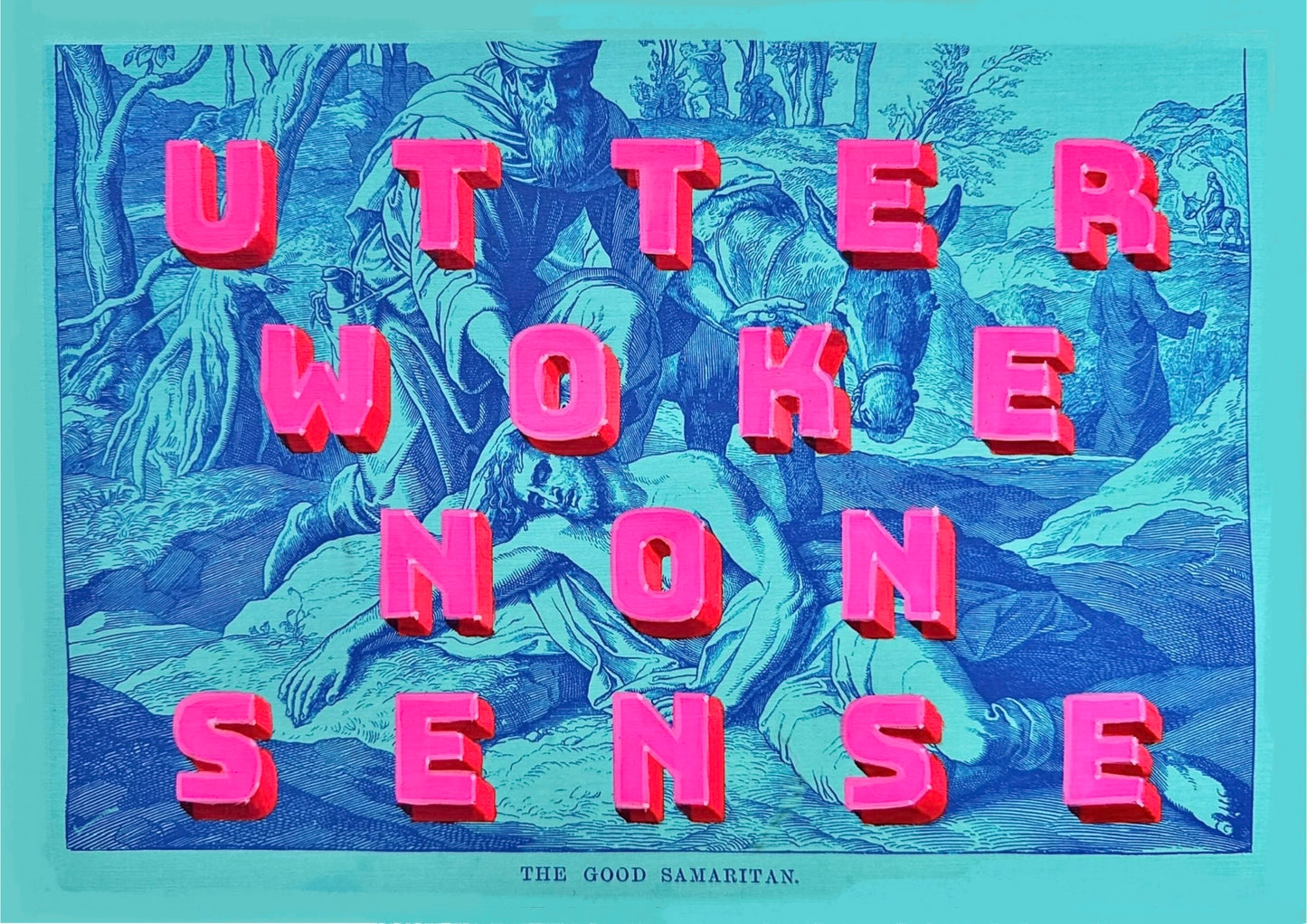 Utter Woke Nonsense (A4 print)