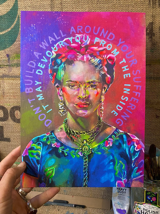 Frida Kahlo Quote (A4 print)