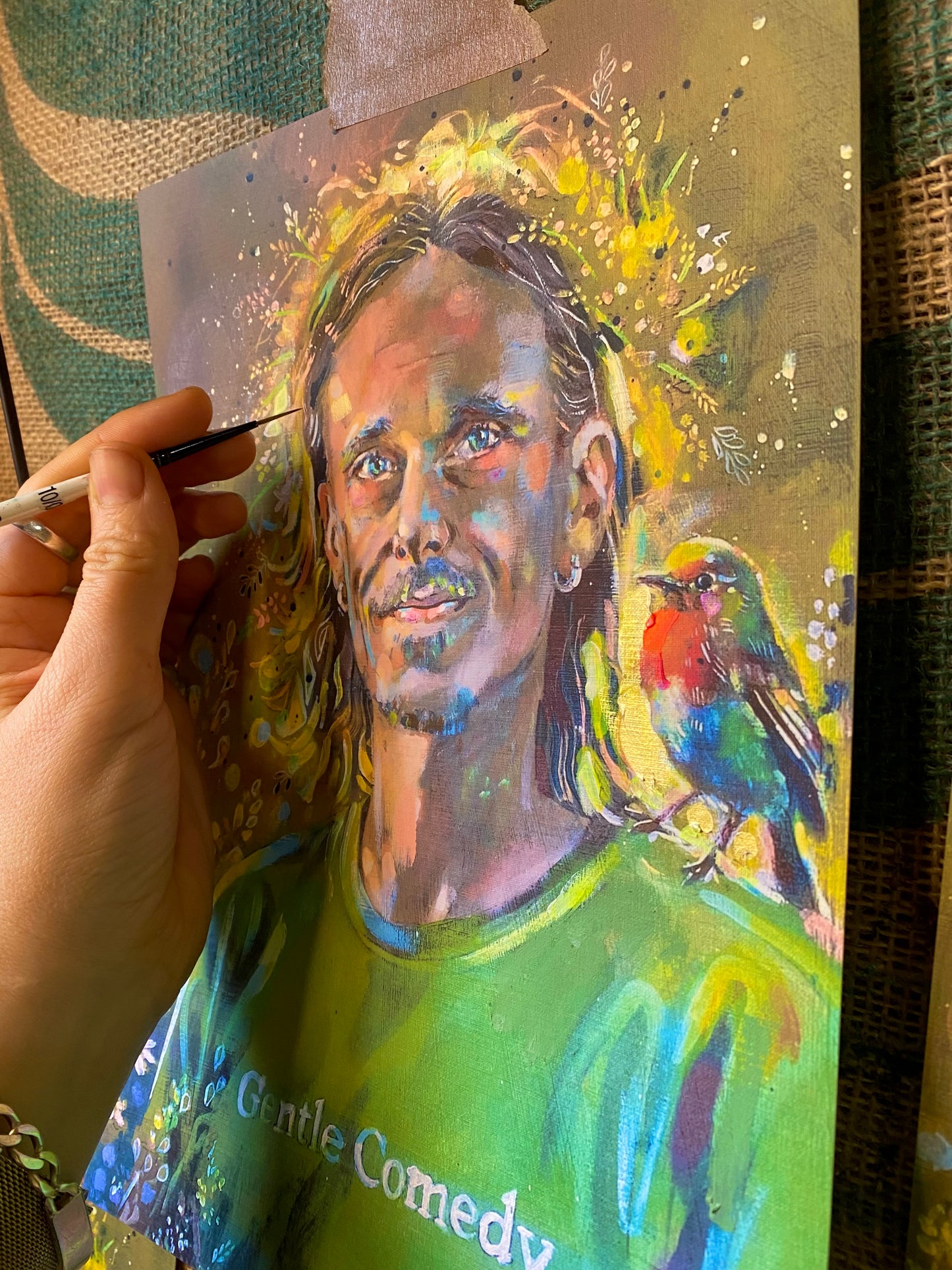 Mackenzie Crook, Gentle Comedy (A4 print)