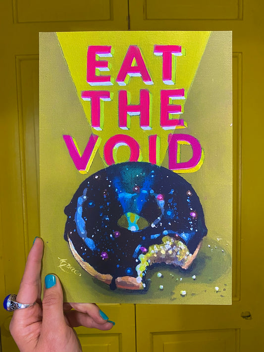 Eat The Void (A4 print)