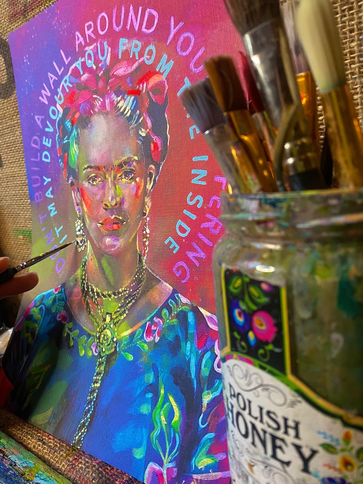 Frida Kahlo Quote (A4 print)