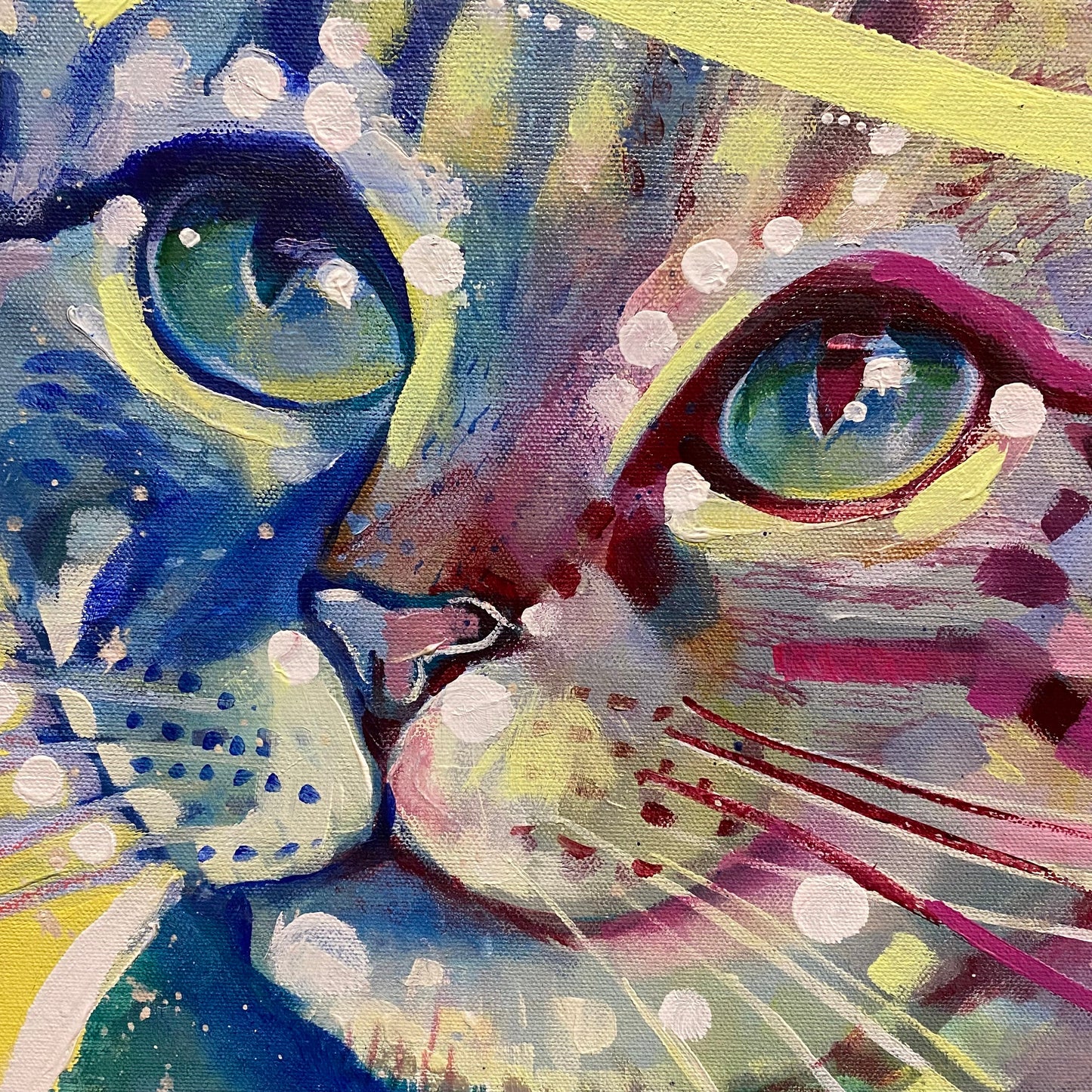 Cat with Halo (painting)